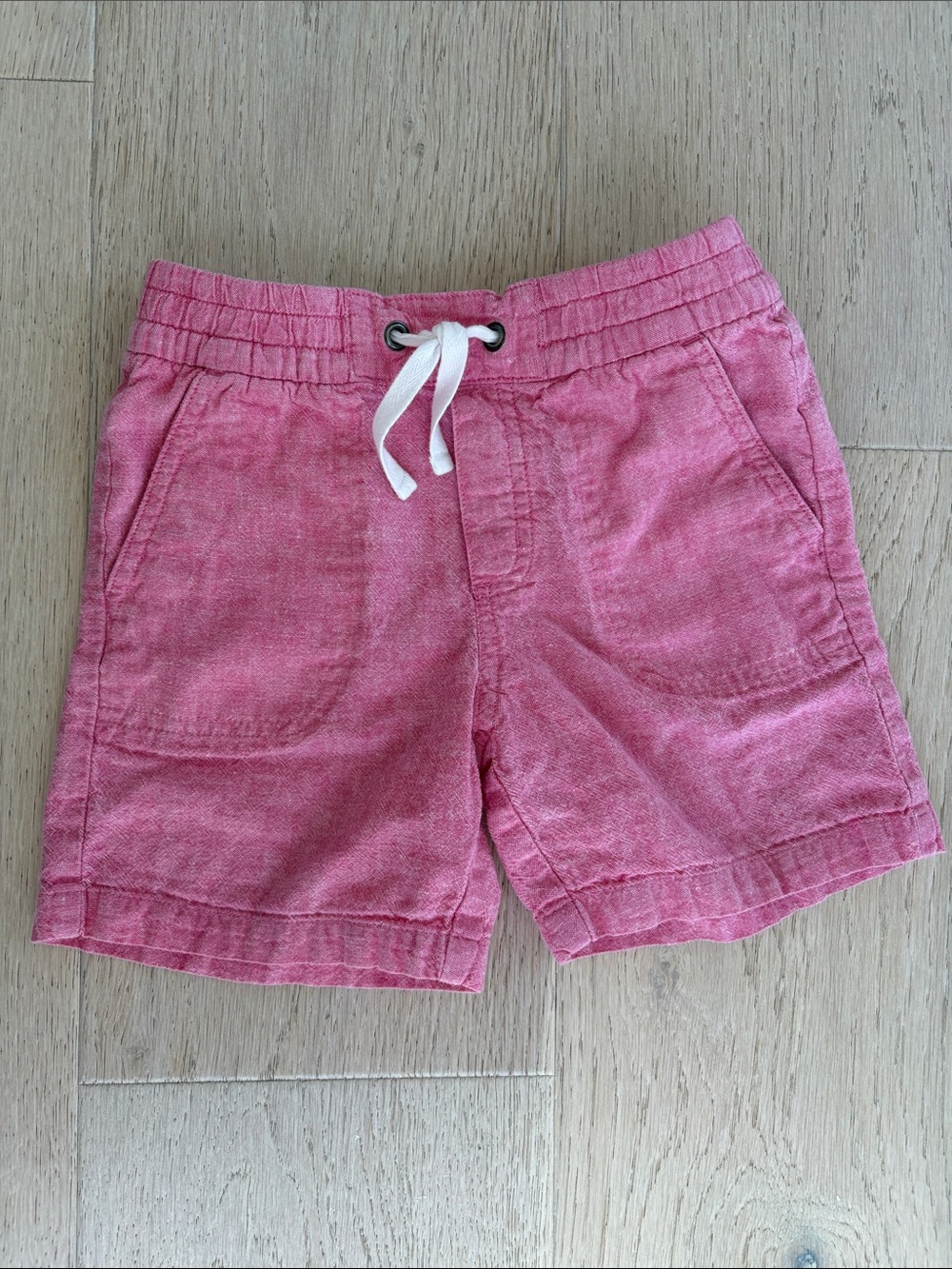 Janie and Jack Rose Pink Drawstring Shorts